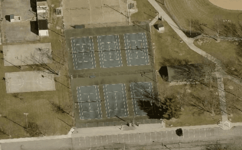 Delphos Stadium Park pickleball courts