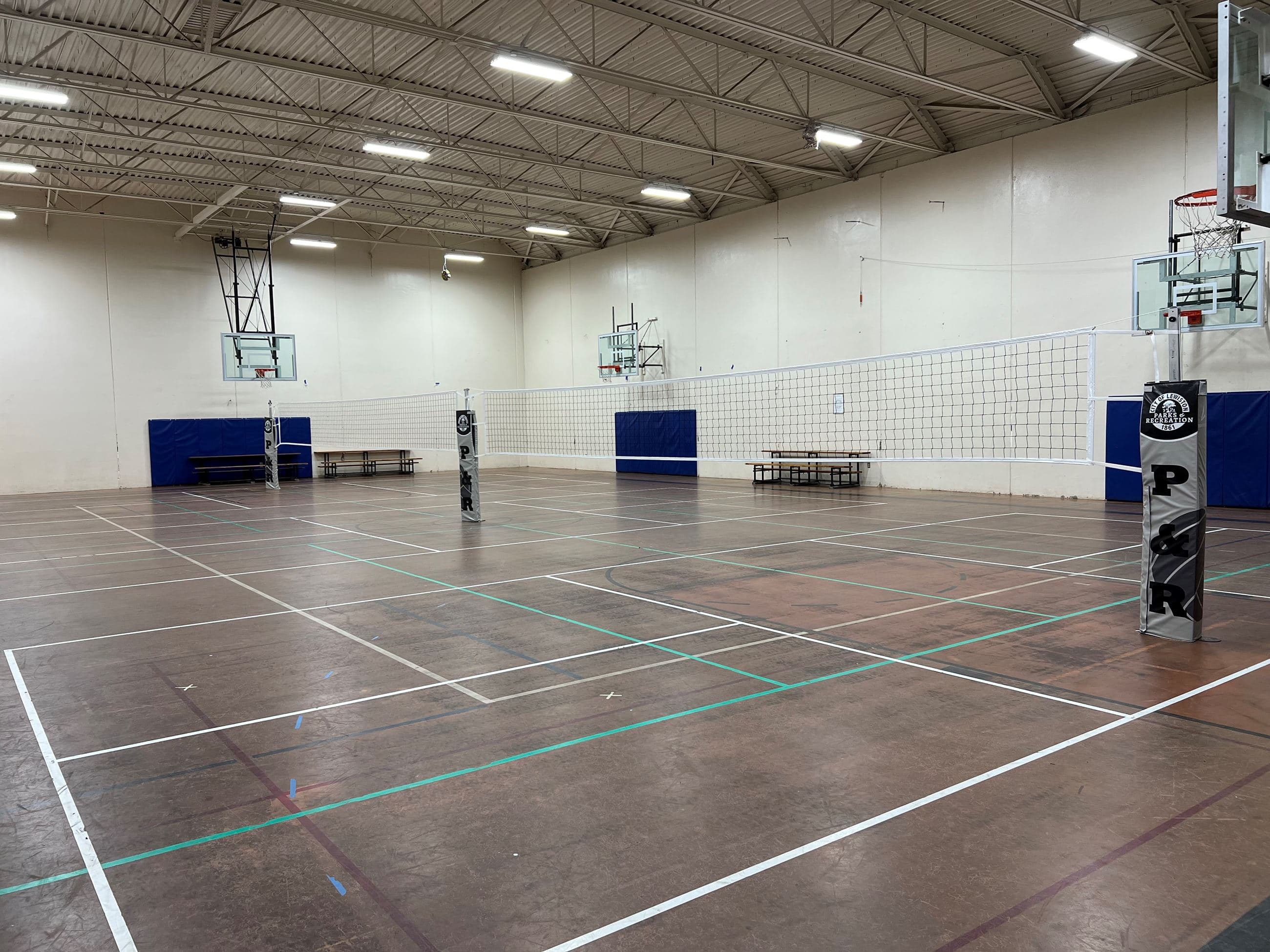Fenton Gym pickleball courts