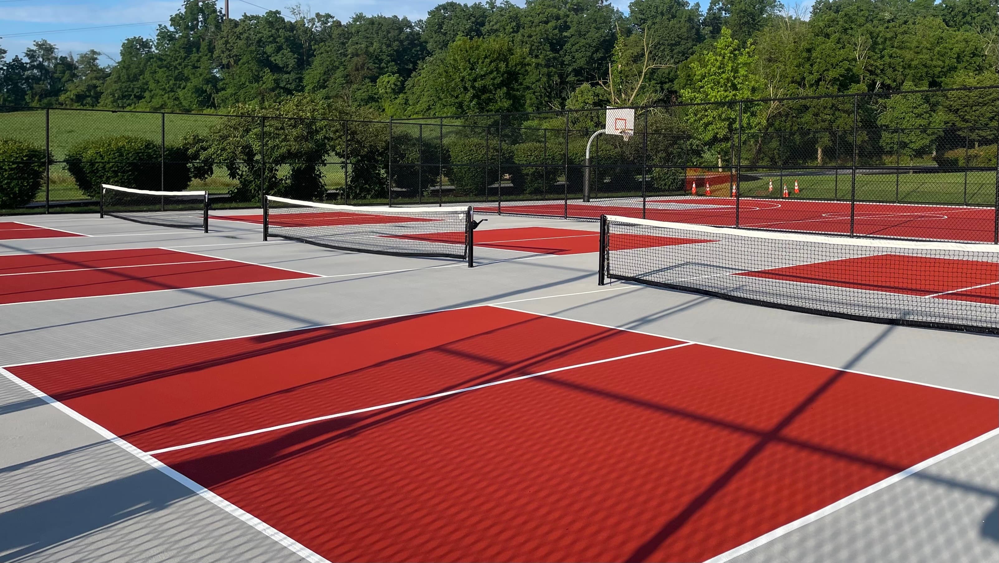 Laurys Firehouse Park pickleball courts