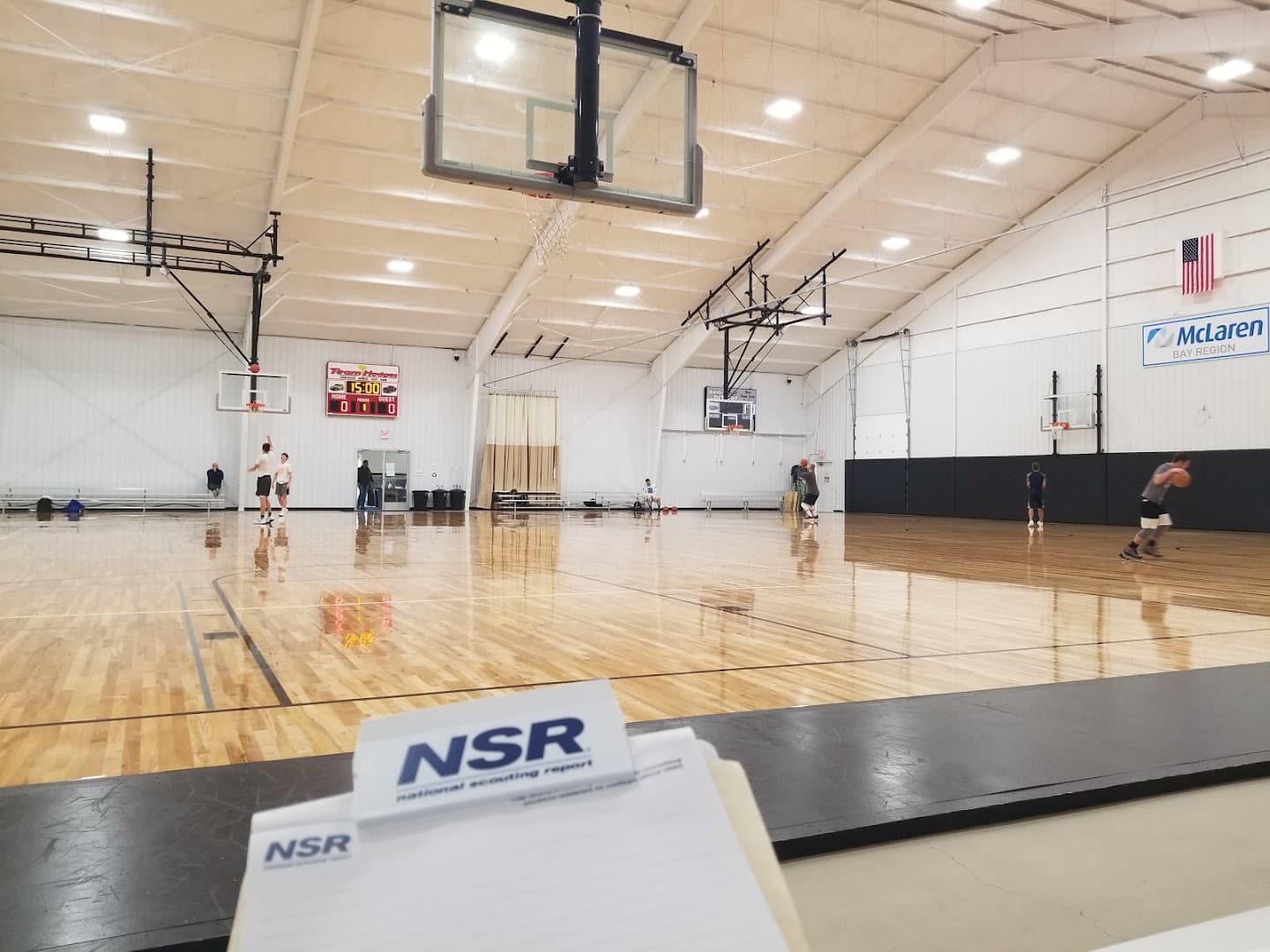 West Branch Rec Center pickleball courts
