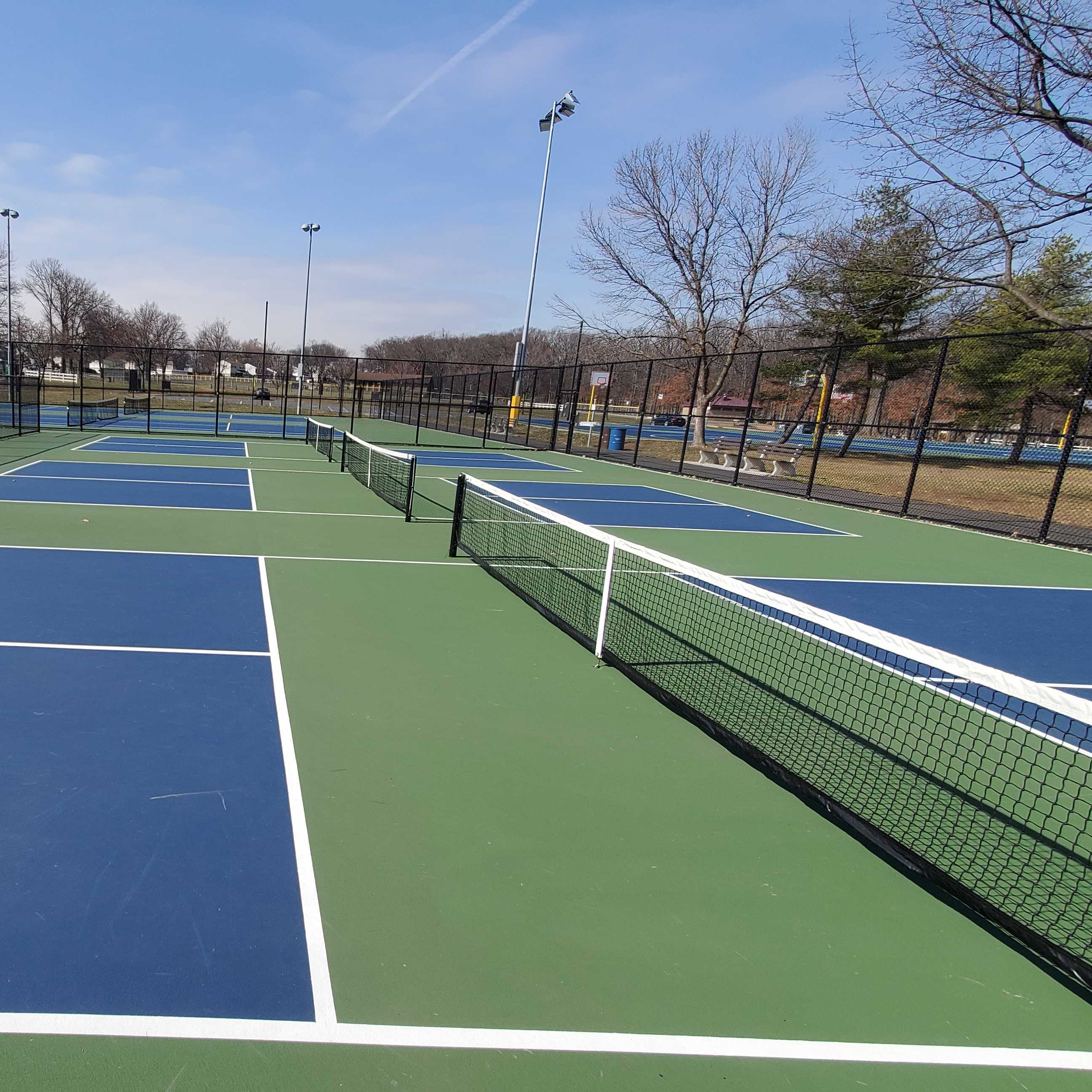 William Warren Park pickleball courts