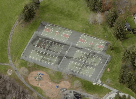 Baker Park pickleball courts