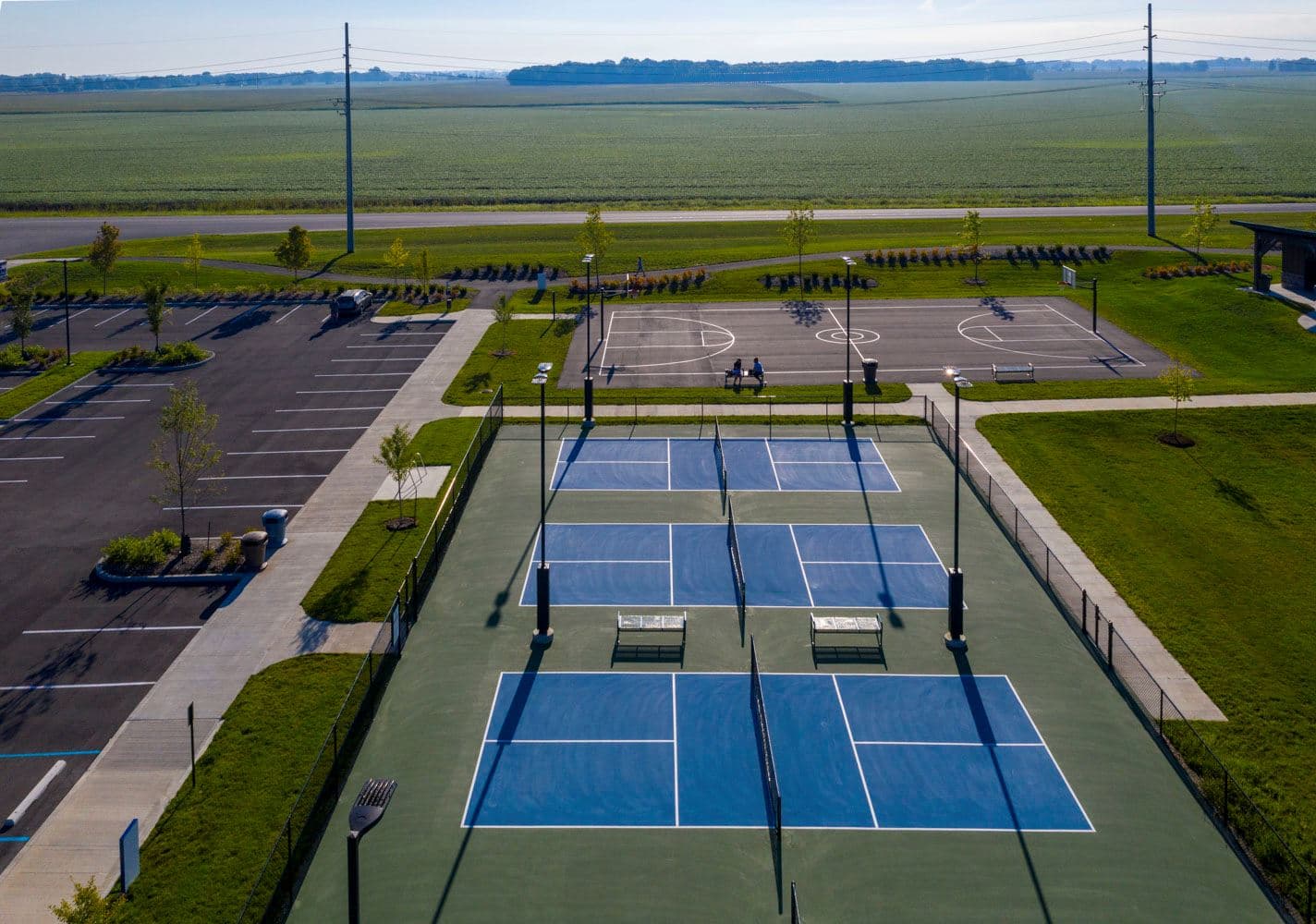 Finch Creek Park pickleball courts