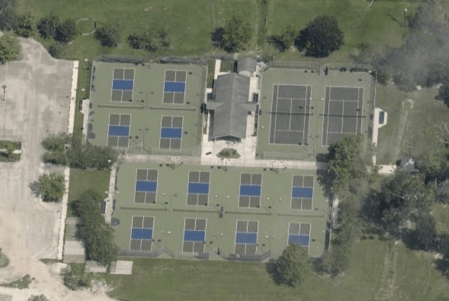 BREC Greenwood Community Park Tennis Center pickleball courts