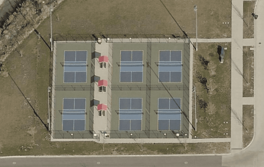 Southfork Park pickleball courts