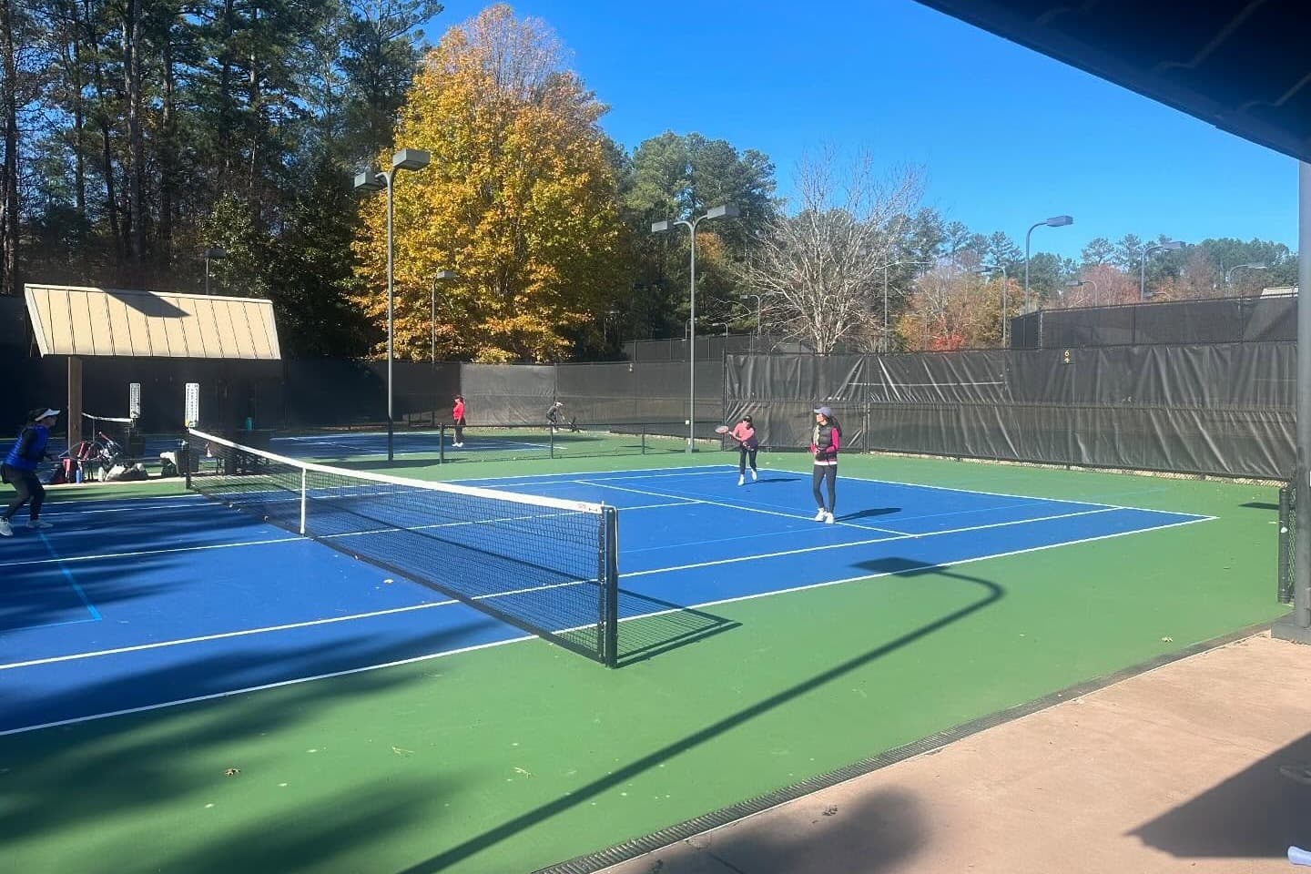 The River Club pickleball courts