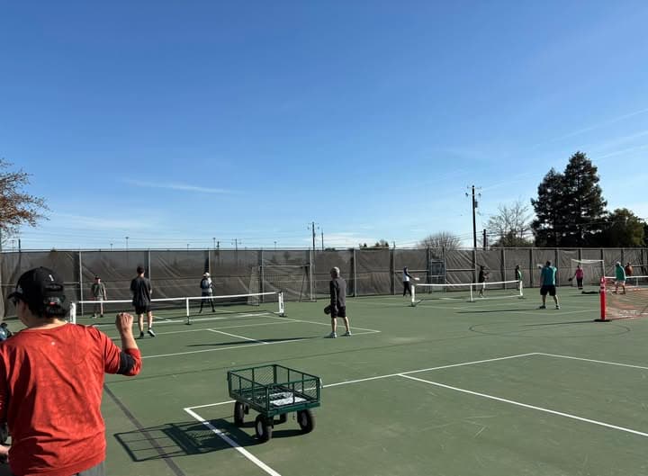 Reedley High School pickleball courts