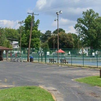 Parkersburg City Park pickleball courts