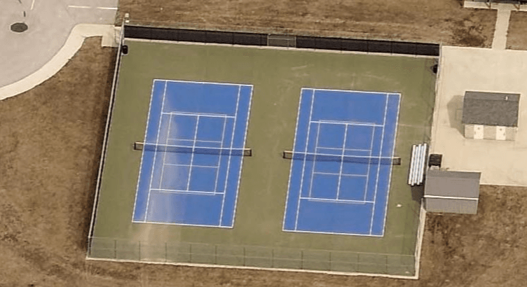 Tiffin City Park Tennis Courts pickleball courts