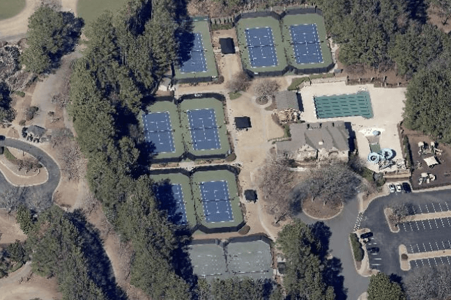 St Marlo Racquet Club pickleball courts