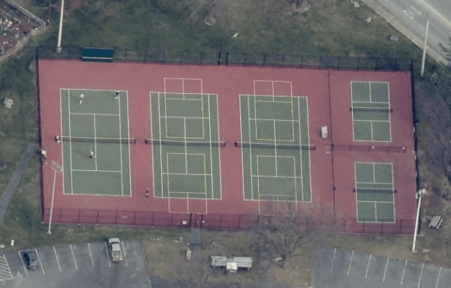 Chambersburg Memorial Park pickleball courts