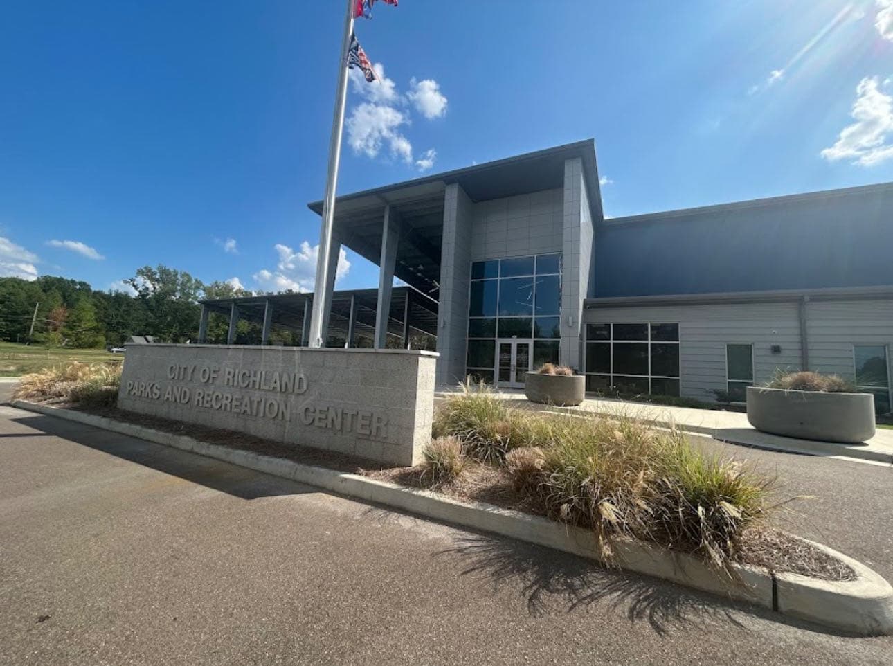 Richland Recreational Center pickleball courts