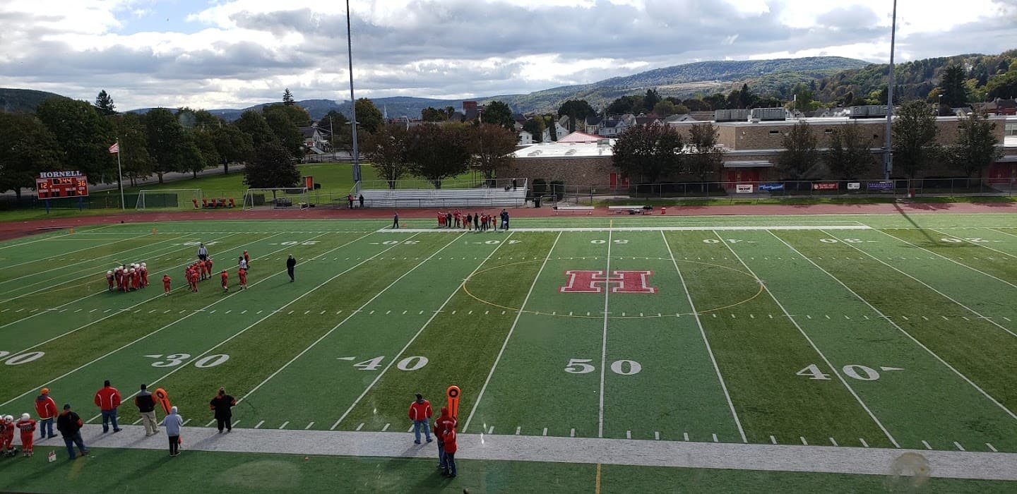 Hornell Senior High School pickleball courts