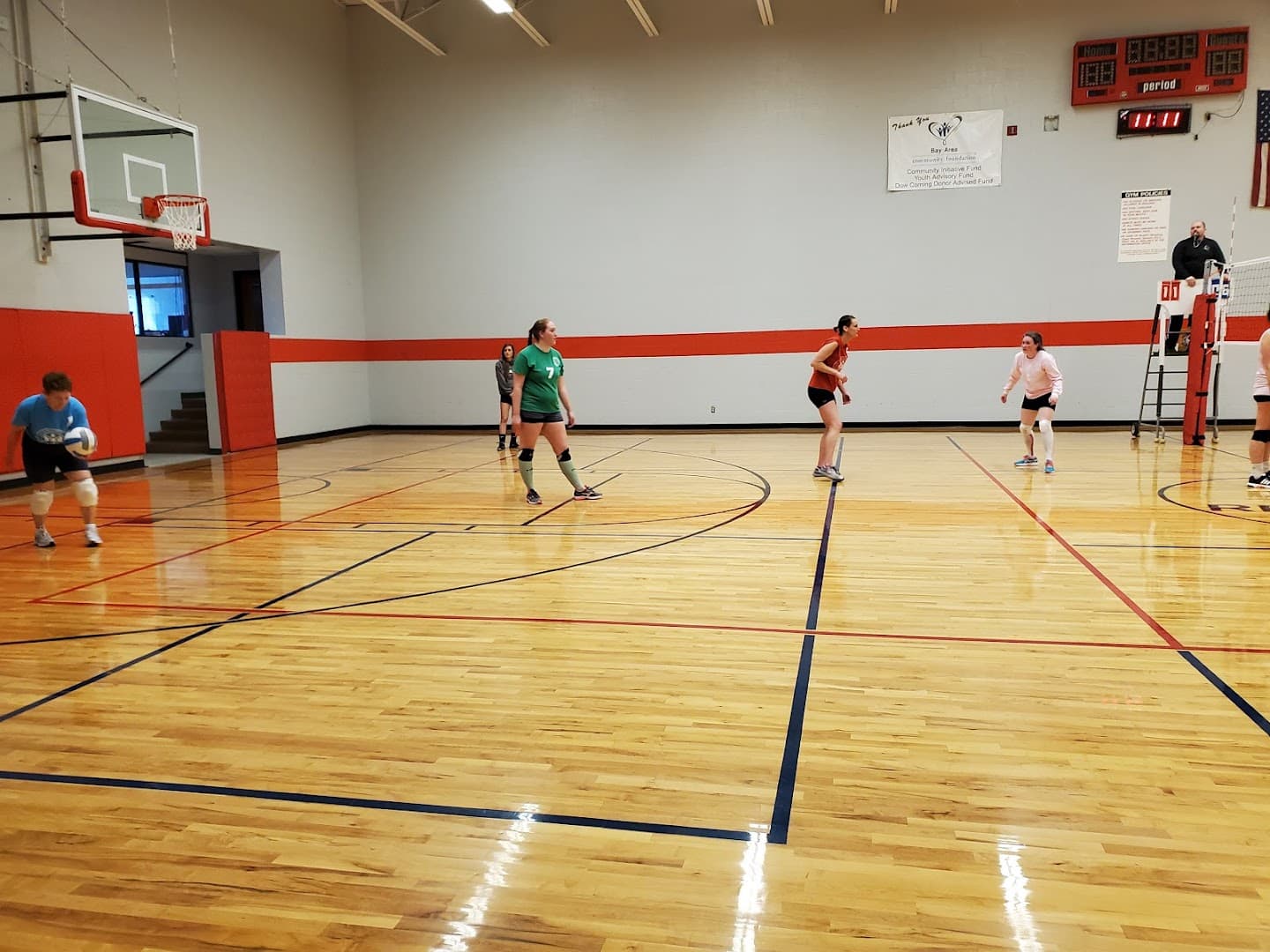 Bay County Community Center pickleball courts
