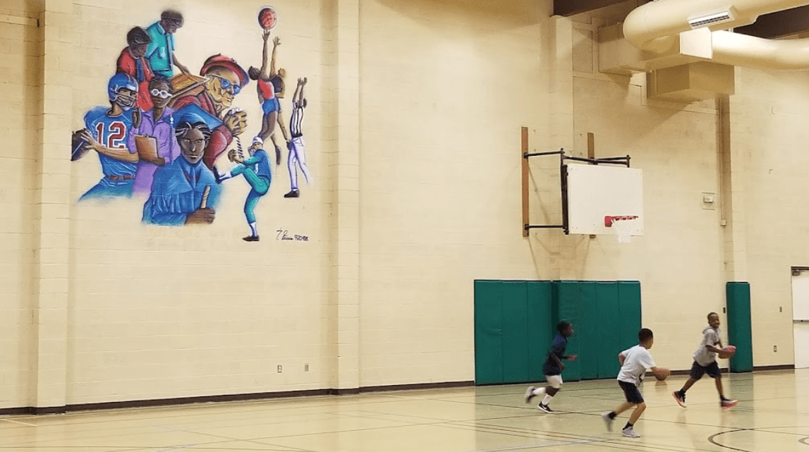 Desert Highland Unity Center pickleball courts