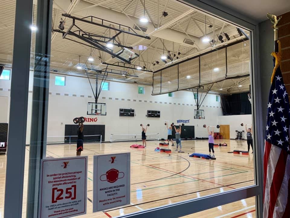 Stowe Family YMCA pickleball courts