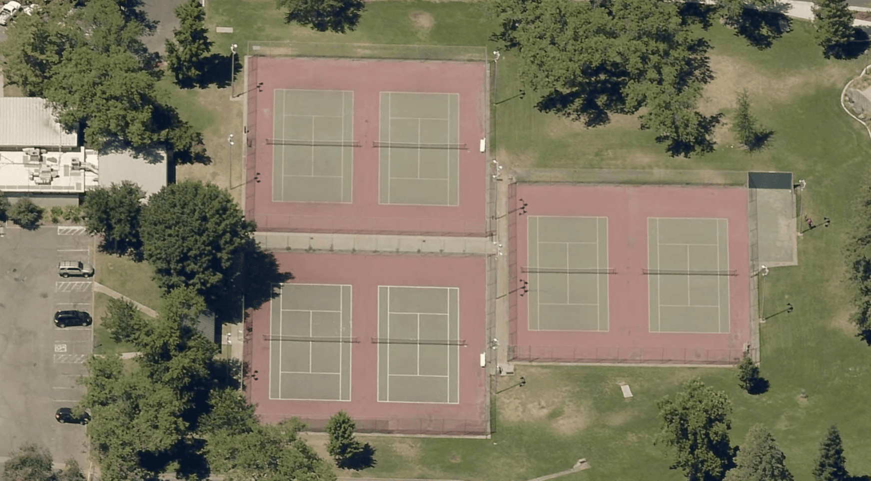 Carmichael Park pickleball courts