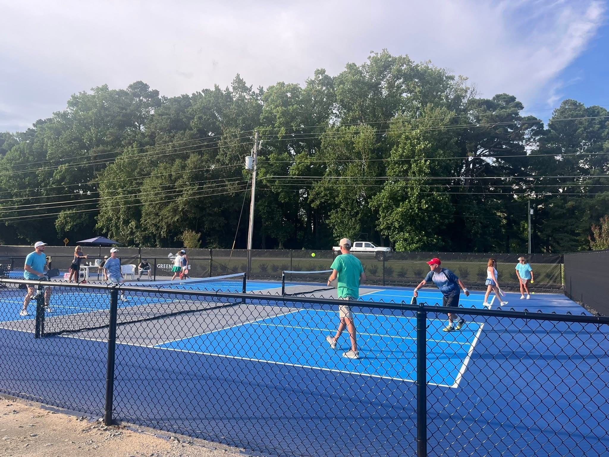 Greene Ridge Racquet Club pickleball courts