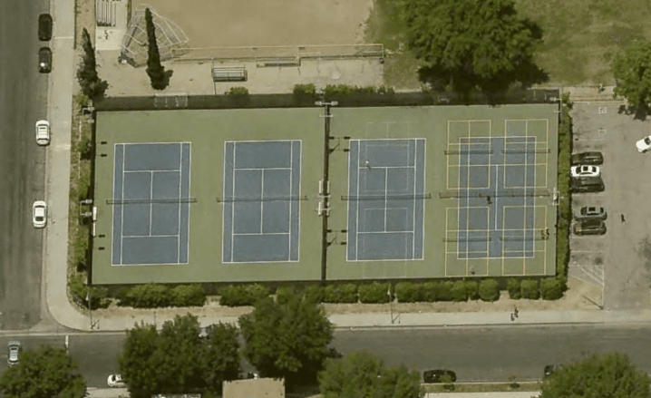 Granada Hills Recreation Center aka Petit Park pickleball courts