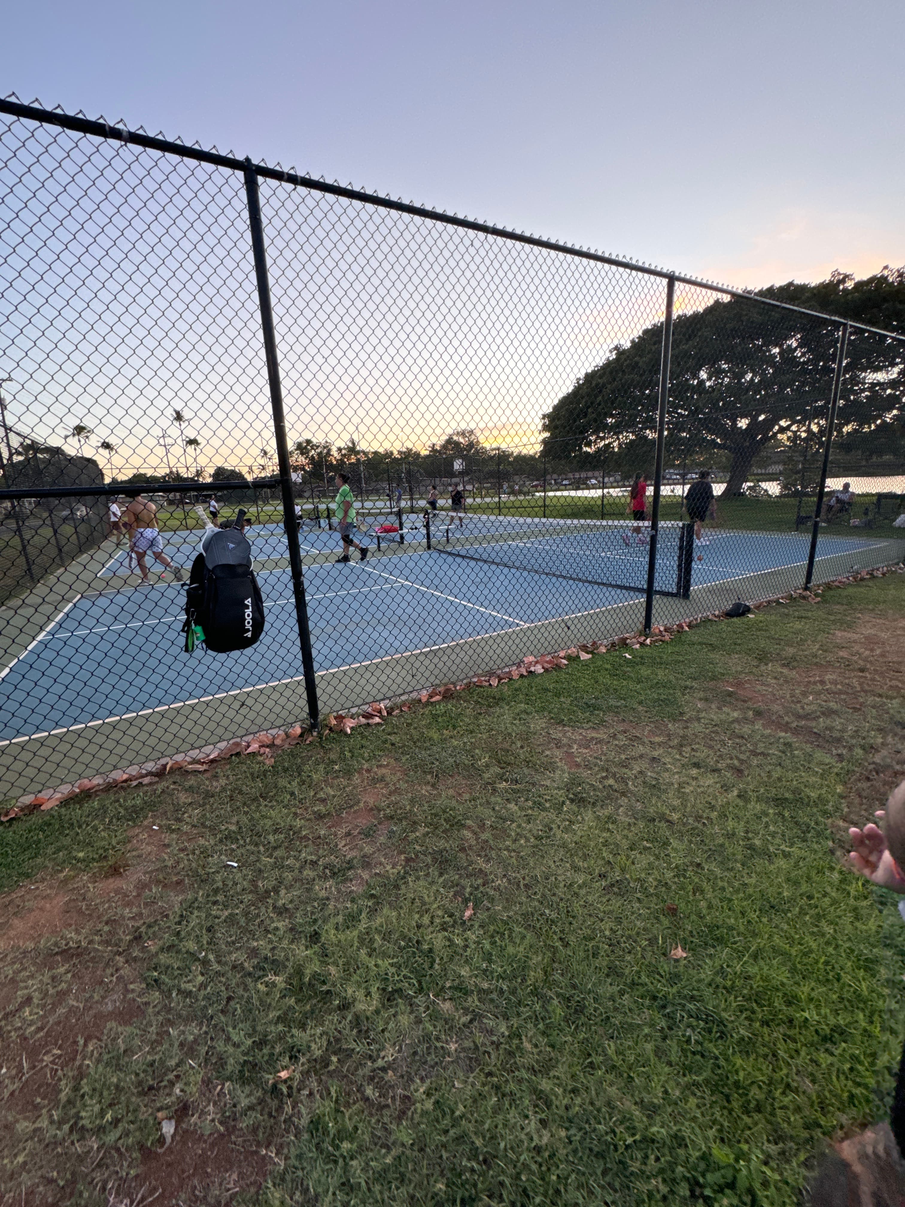 Kapiolani beach homes court pickleball courts