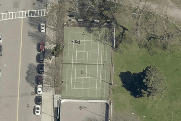 Evans Field/Marine Park pickleball courts