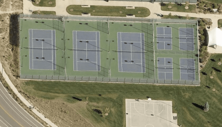 Mehaffey Park pickleball courts