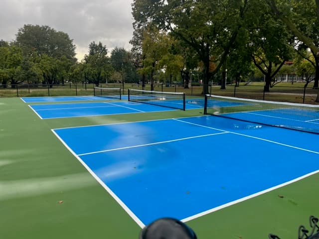 Welles Park pickleball courts