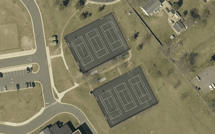 Osborn High School pickleball courts