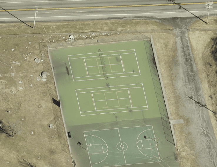 King Memorial Park pickleball courts