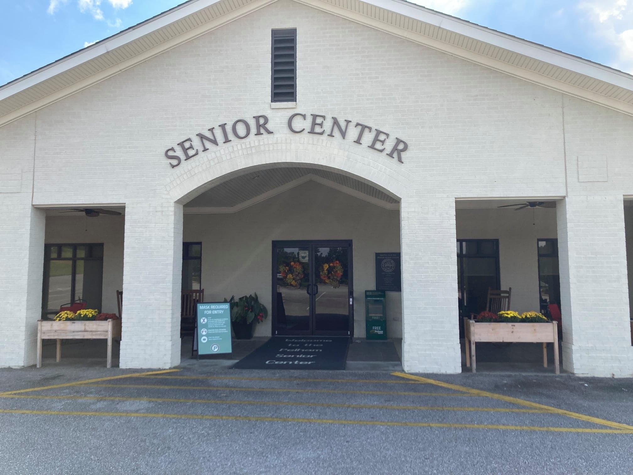 Pelham Senior Center pickleball courts