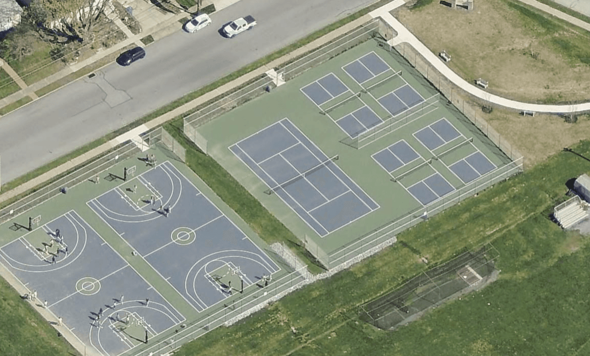 Hillside Park pickleball courts