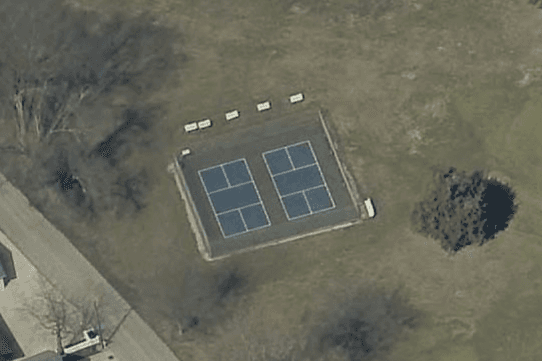 Elks Lodge pickleball courts