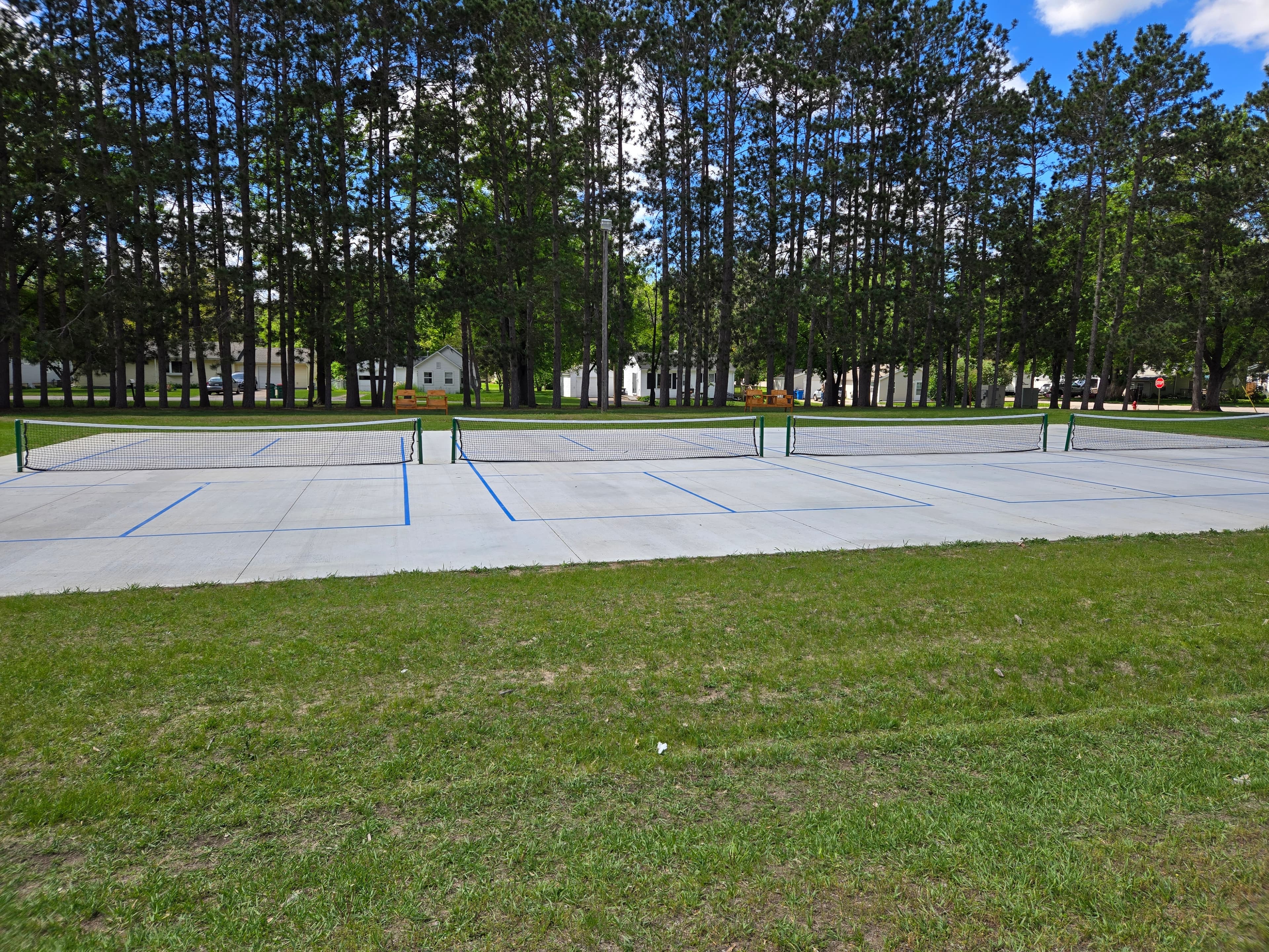 Civic Center Park pickleball courts