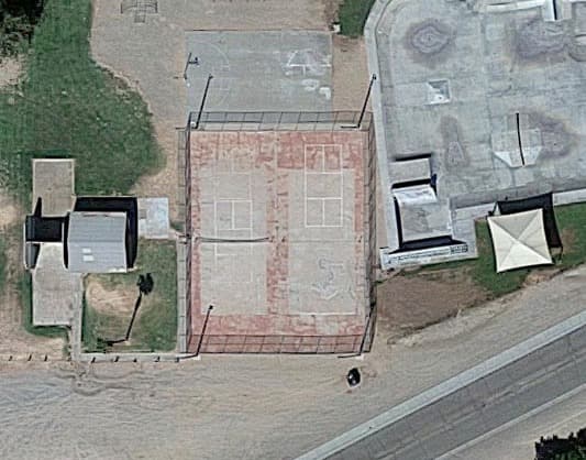 Parker Skate Park pickleball courts