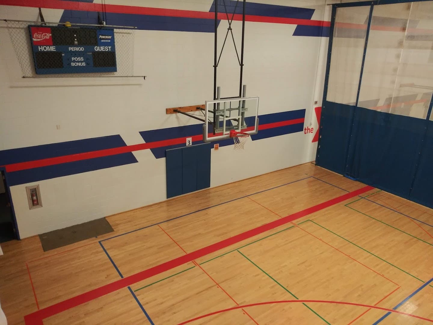 Chippewa Valley Family YMCA pickleball courts