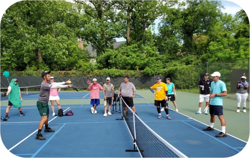 YMCA Arylawn pickleball courts