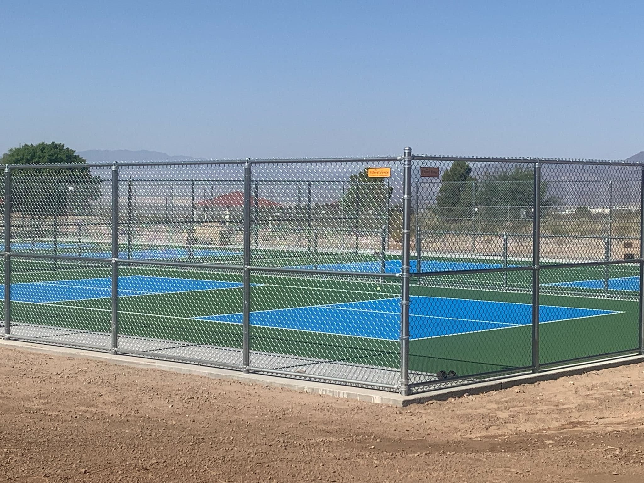 Veterans Memorial Park pickleball courts