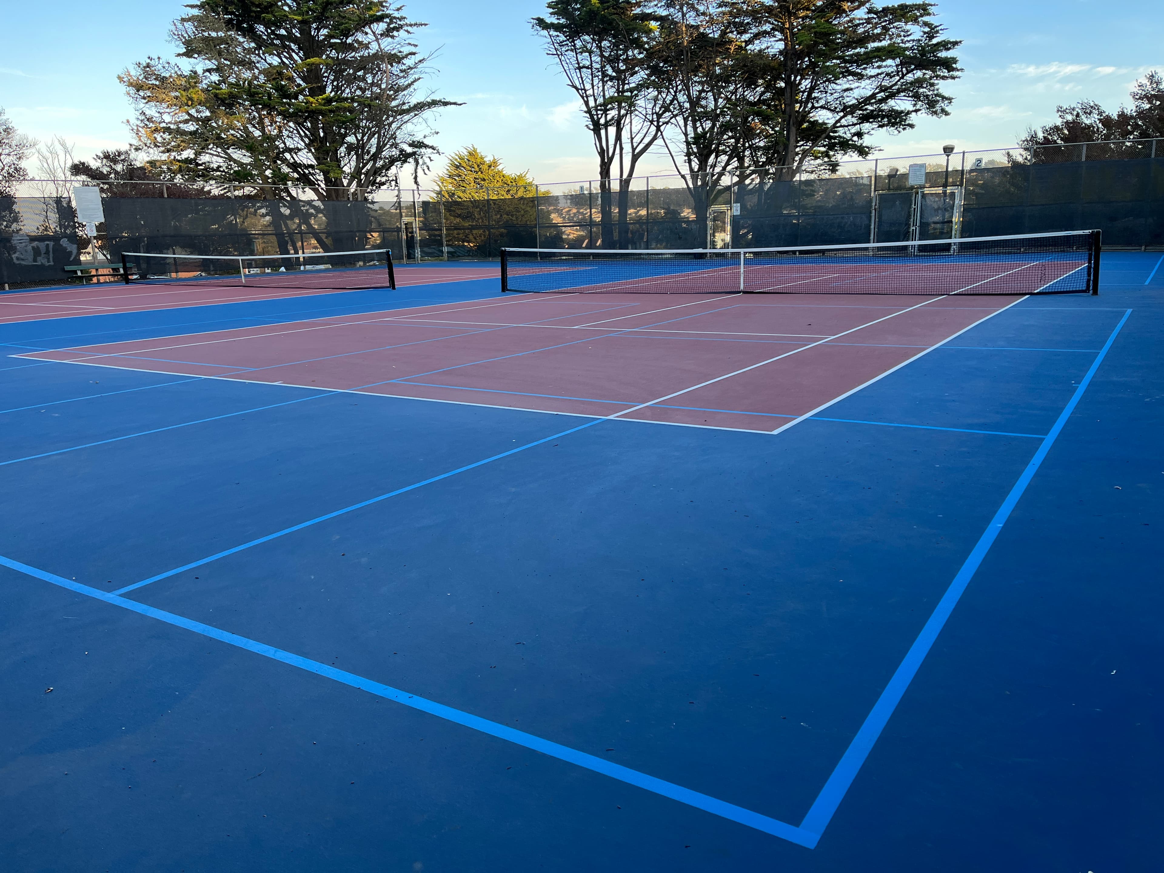Westborough Park pickleball courts