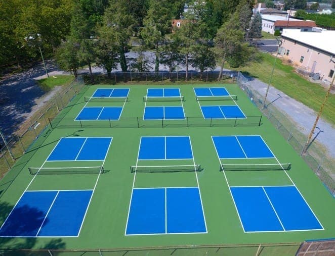 Letort Park pickleball courts