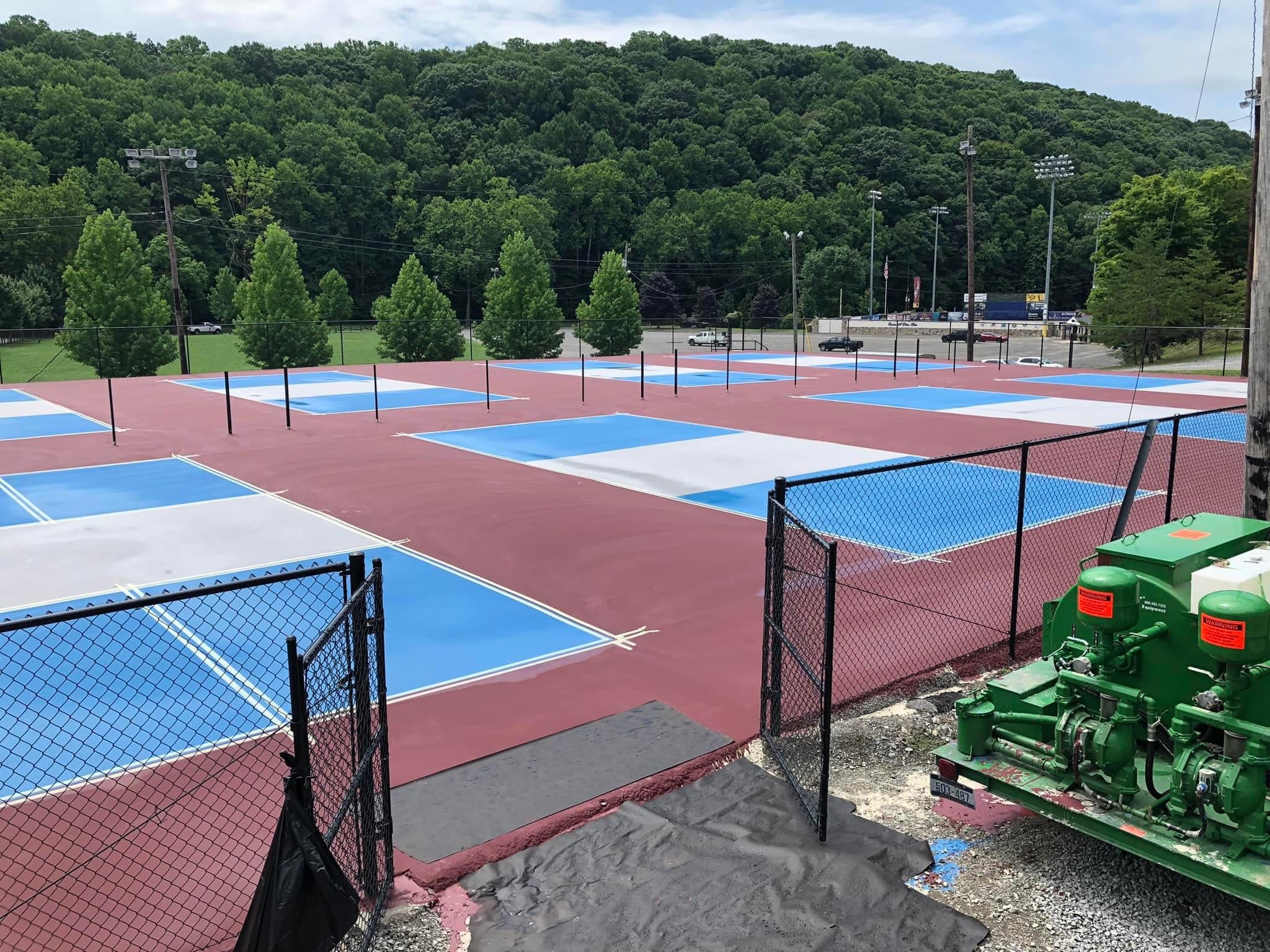 Bluefield City Park pickleball courts