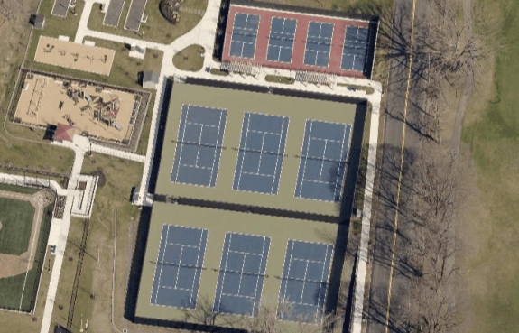 Leewood Park pickleball courts