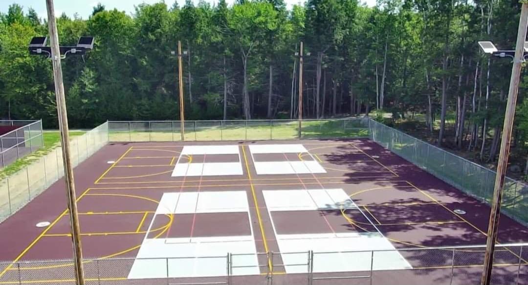 Mattanawcook Academy pickleball courts