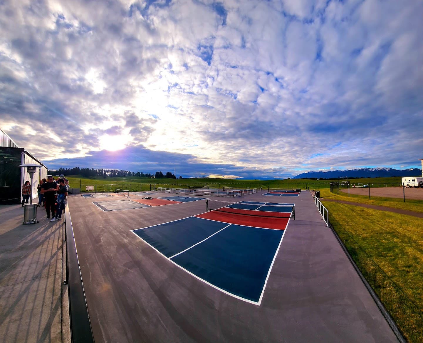 Two Rivers Pickleball Club pickleball courts