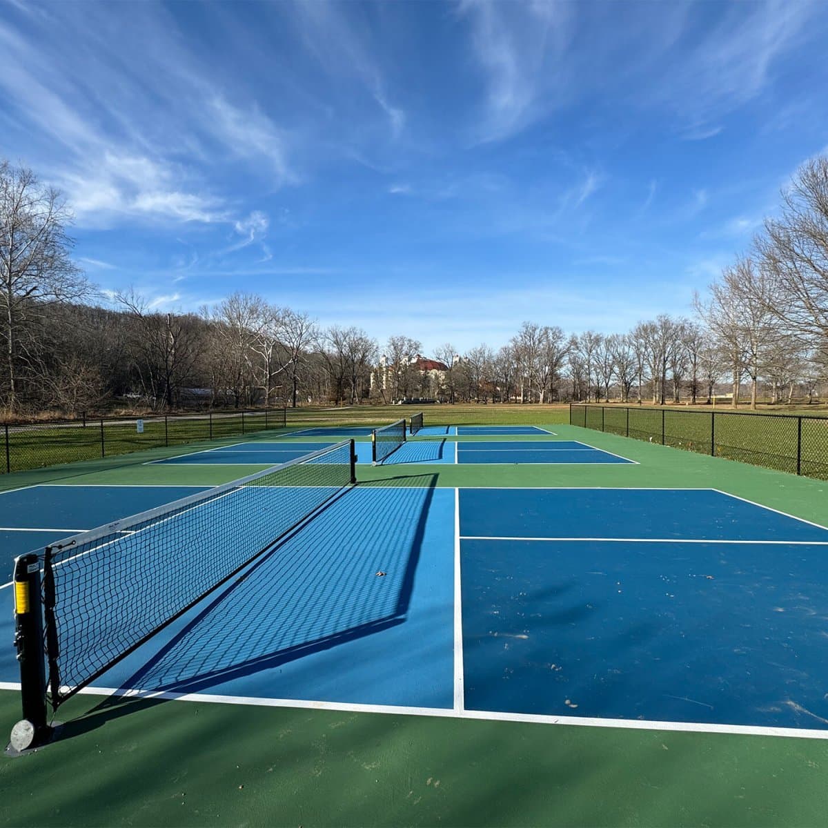 West Baden Springs Hotel pickleball courts
