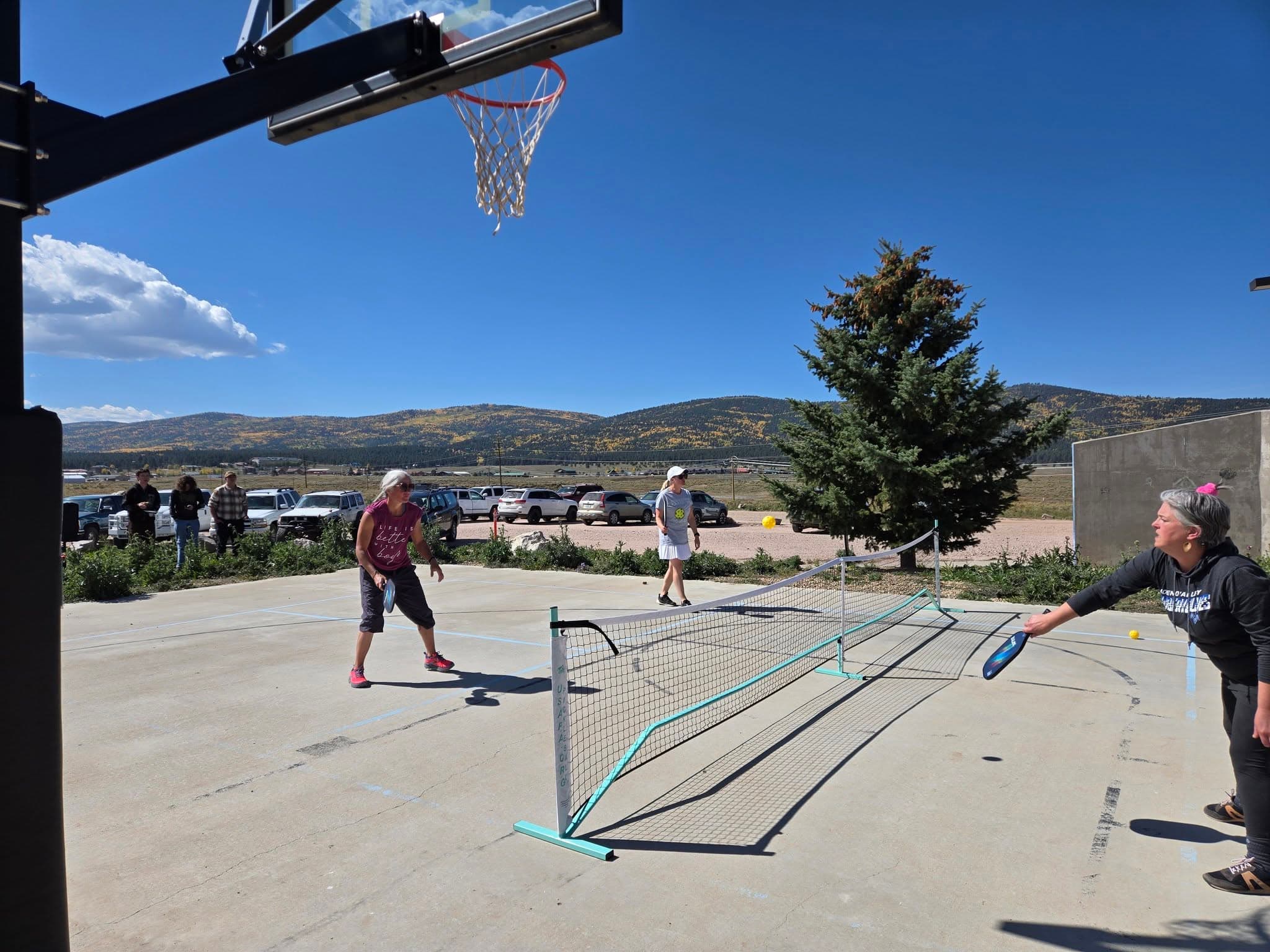 Moreno Valley High School pickleball courts