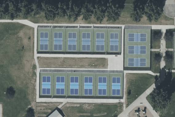 Southfield Park pickleball courts