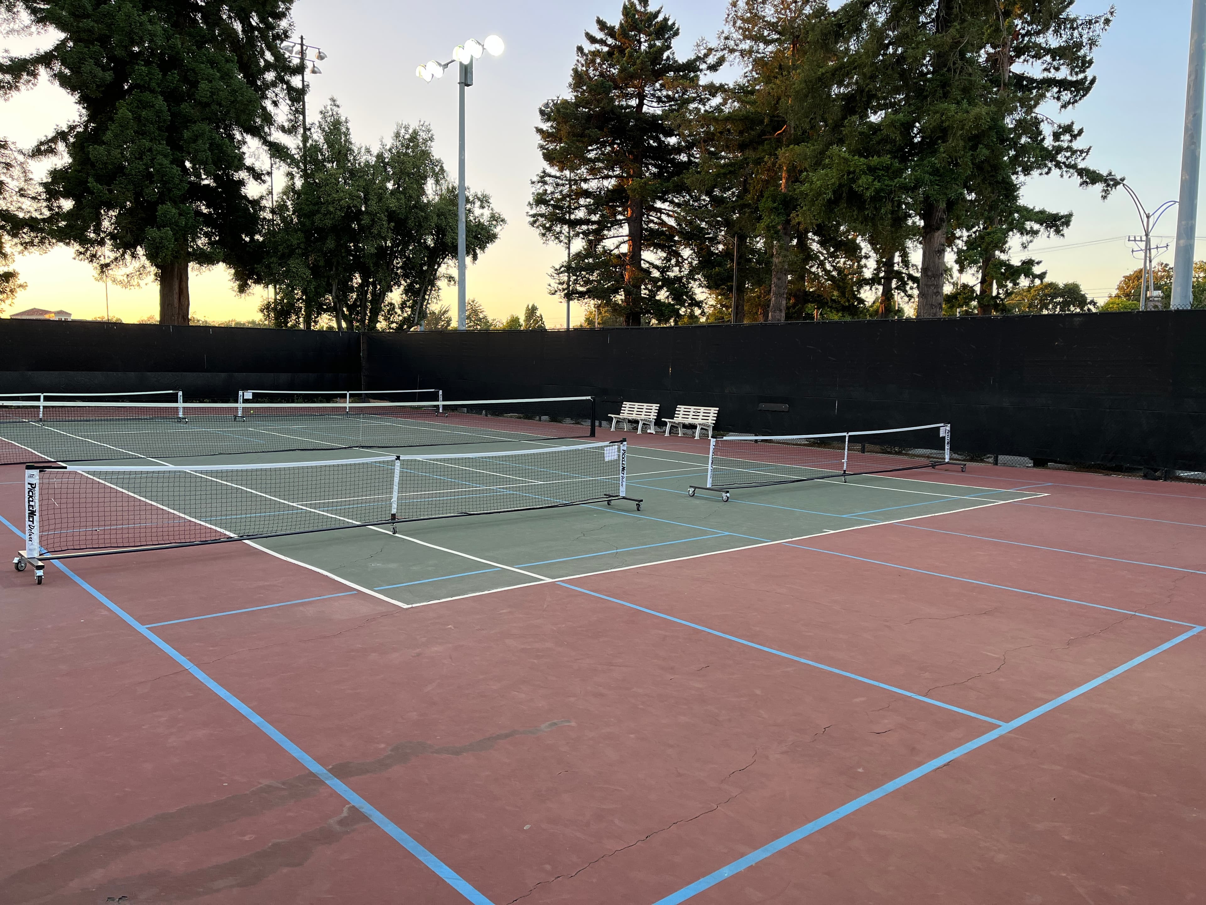 Washington Park pickleball courts