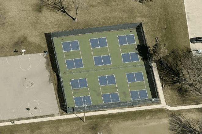 Clinton Township Civic Center - Senior Center pickleball courts