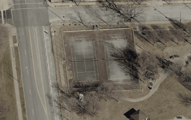 Sheila Kemper Dietrich Park pickleball courts
