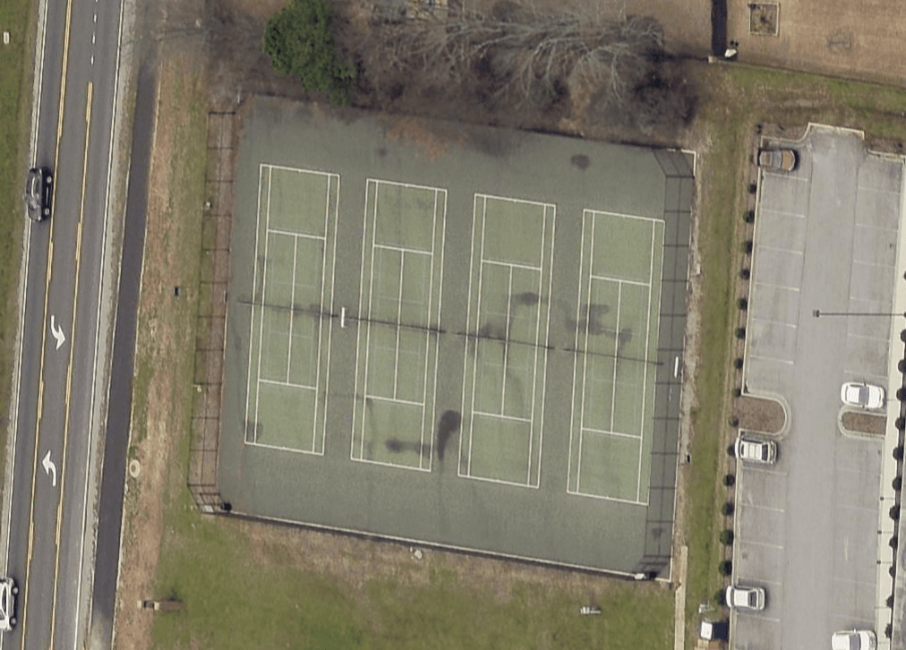 Madison City Senior Center pickleball courts